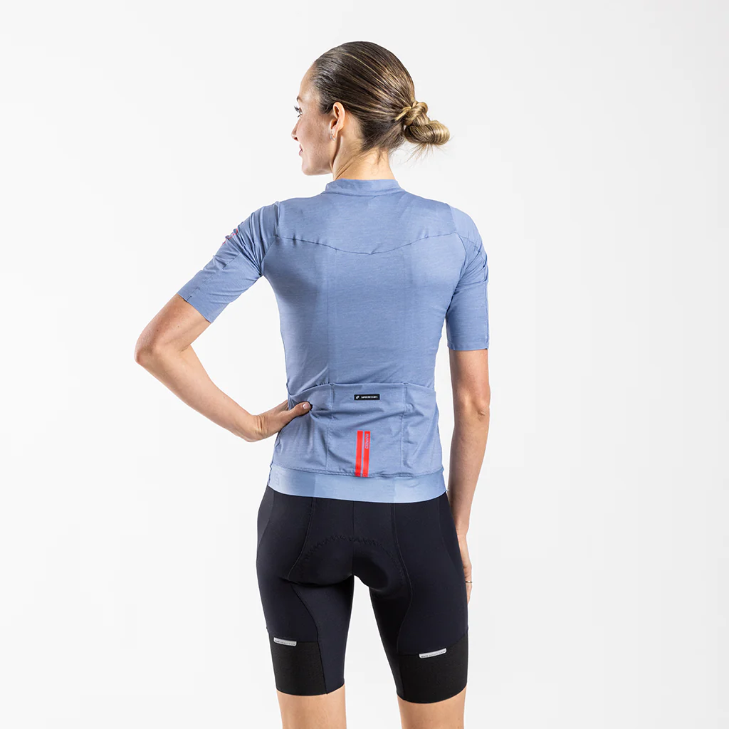 Women's Librio Race Fit Jersey (Blue)
