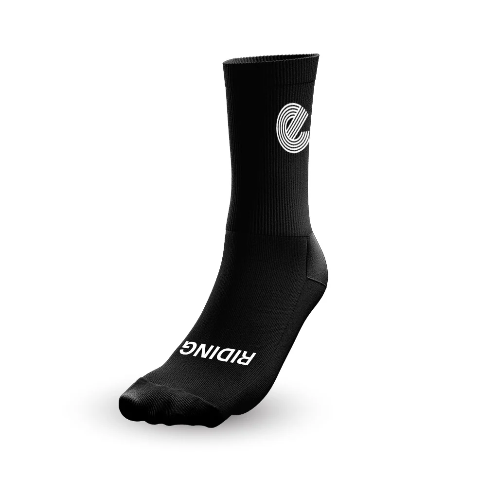 Escape Collective Crew Socks (Black)