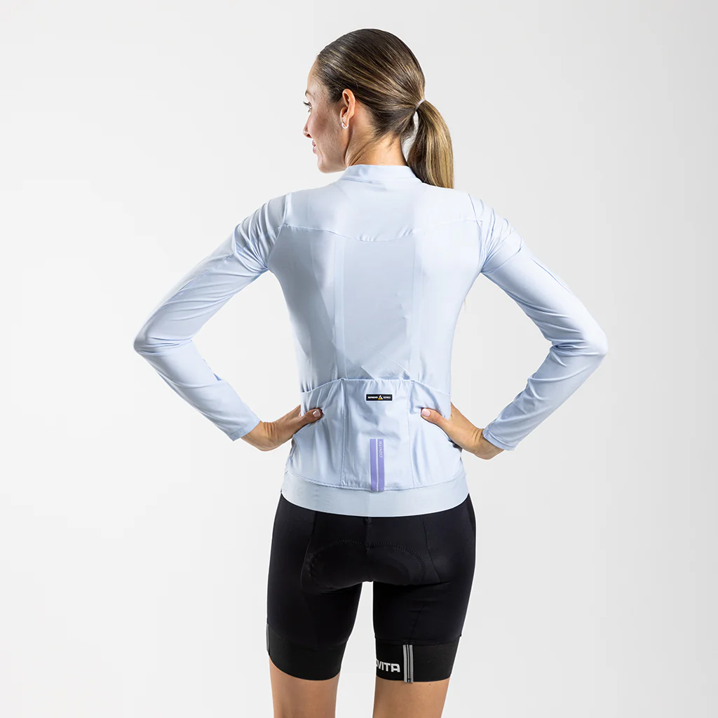 Women's Librio Long Sleeve Race Fit Jersey (Ice)