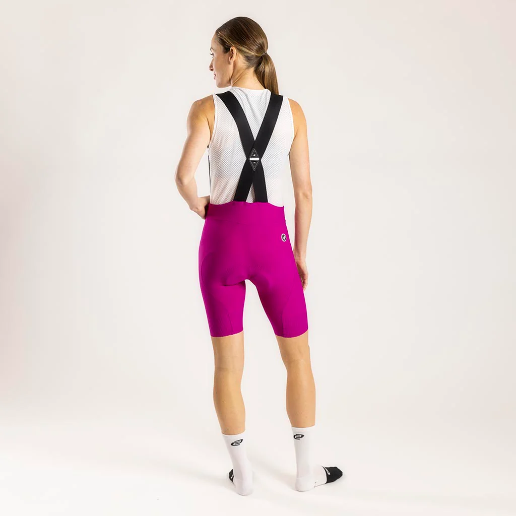 Women's Apex Elite Bib Shorts (Magenta)
