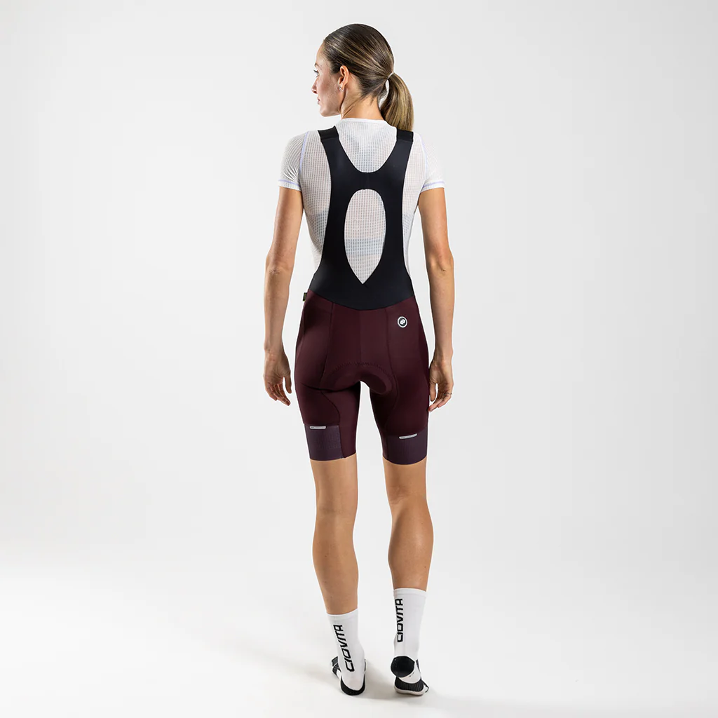 Women's Supremo Pace Bib Shorts (Coffee)