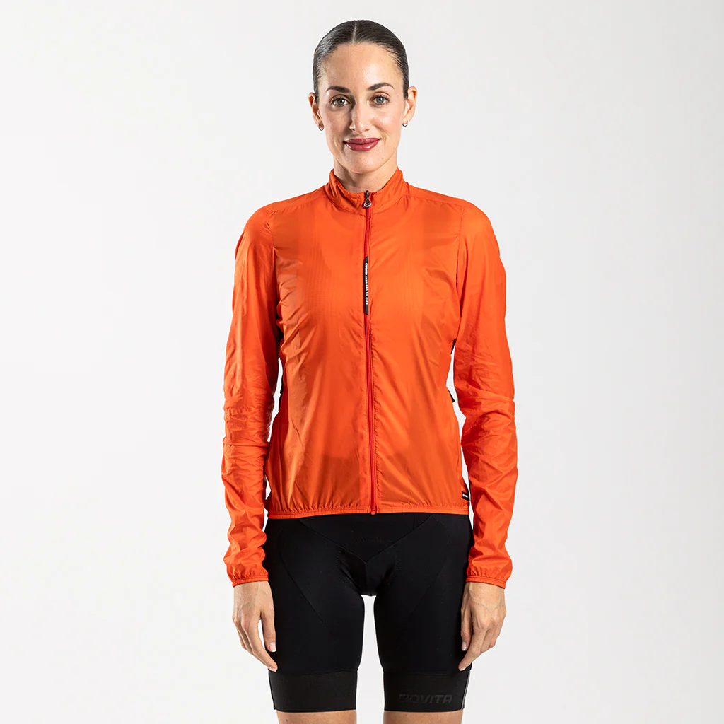 Women's Alto Corsa Windproof Jacket (Orange)