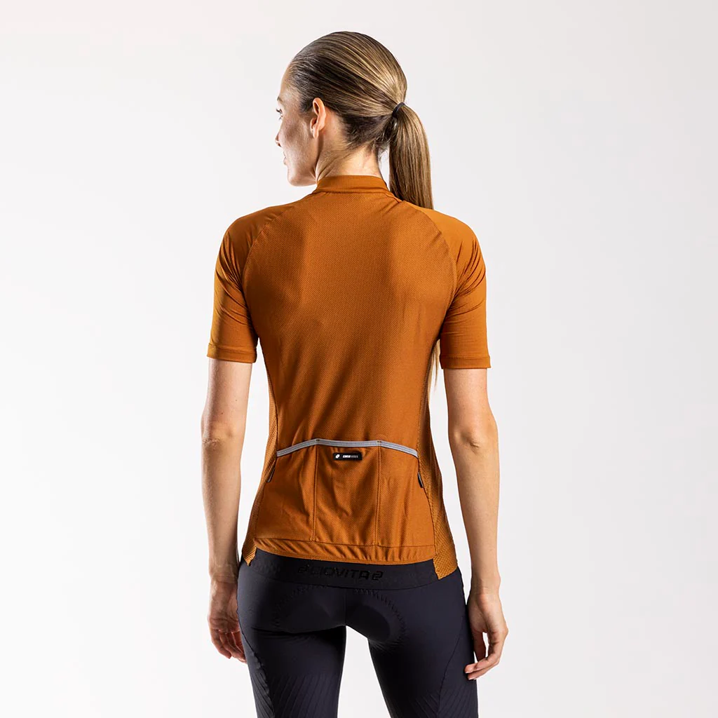 Women's Nucleo Sport Fit Jersey (Rust)
