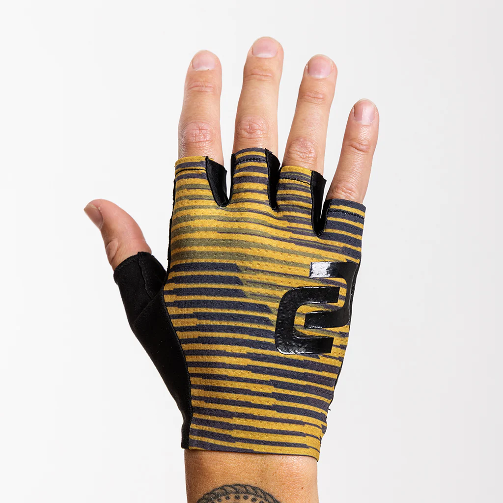 Versa Short Finger Glove (Satin Brass)
