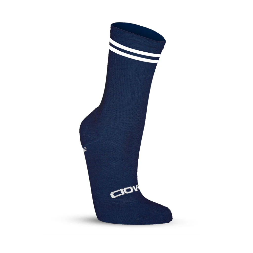 Merino Crew Socks (Navy)