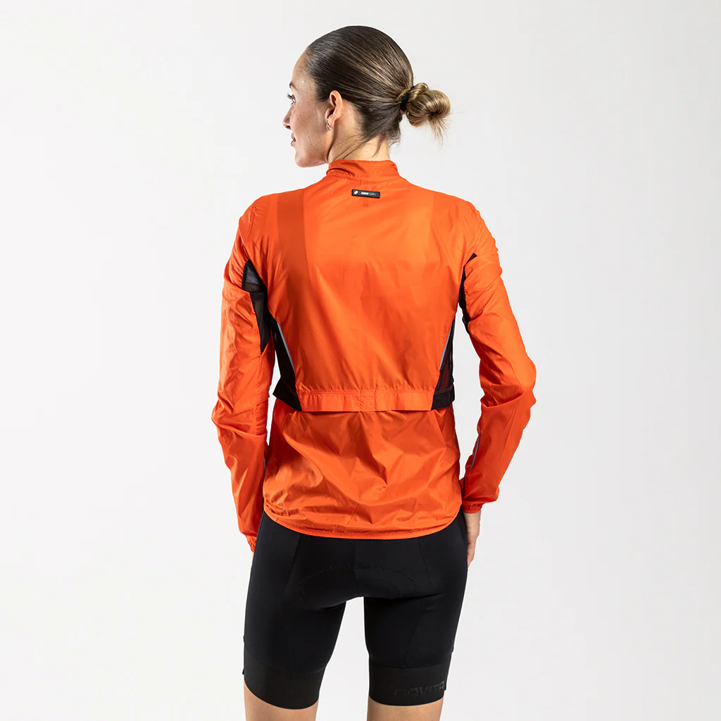 Women's Alto Corsa Windproof Jacket (Orange)