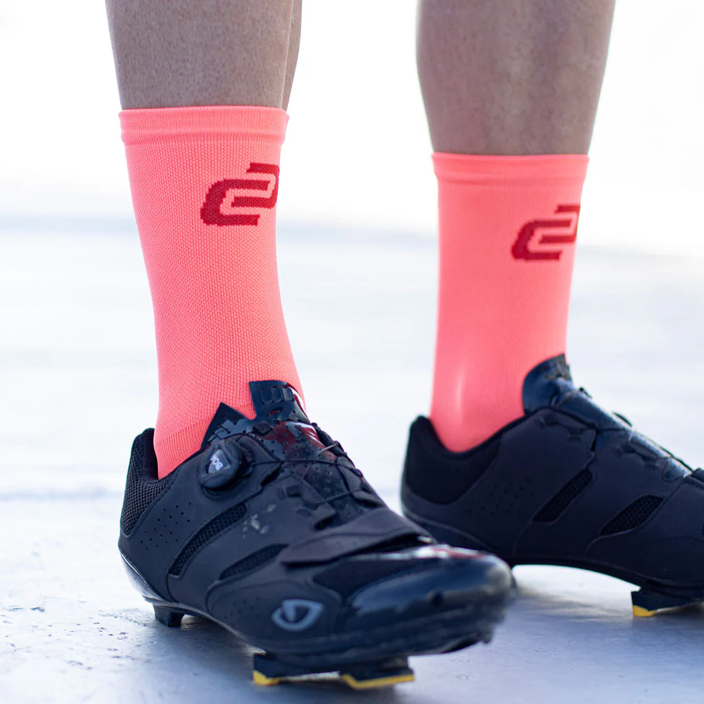 Crew Socks (Coral)