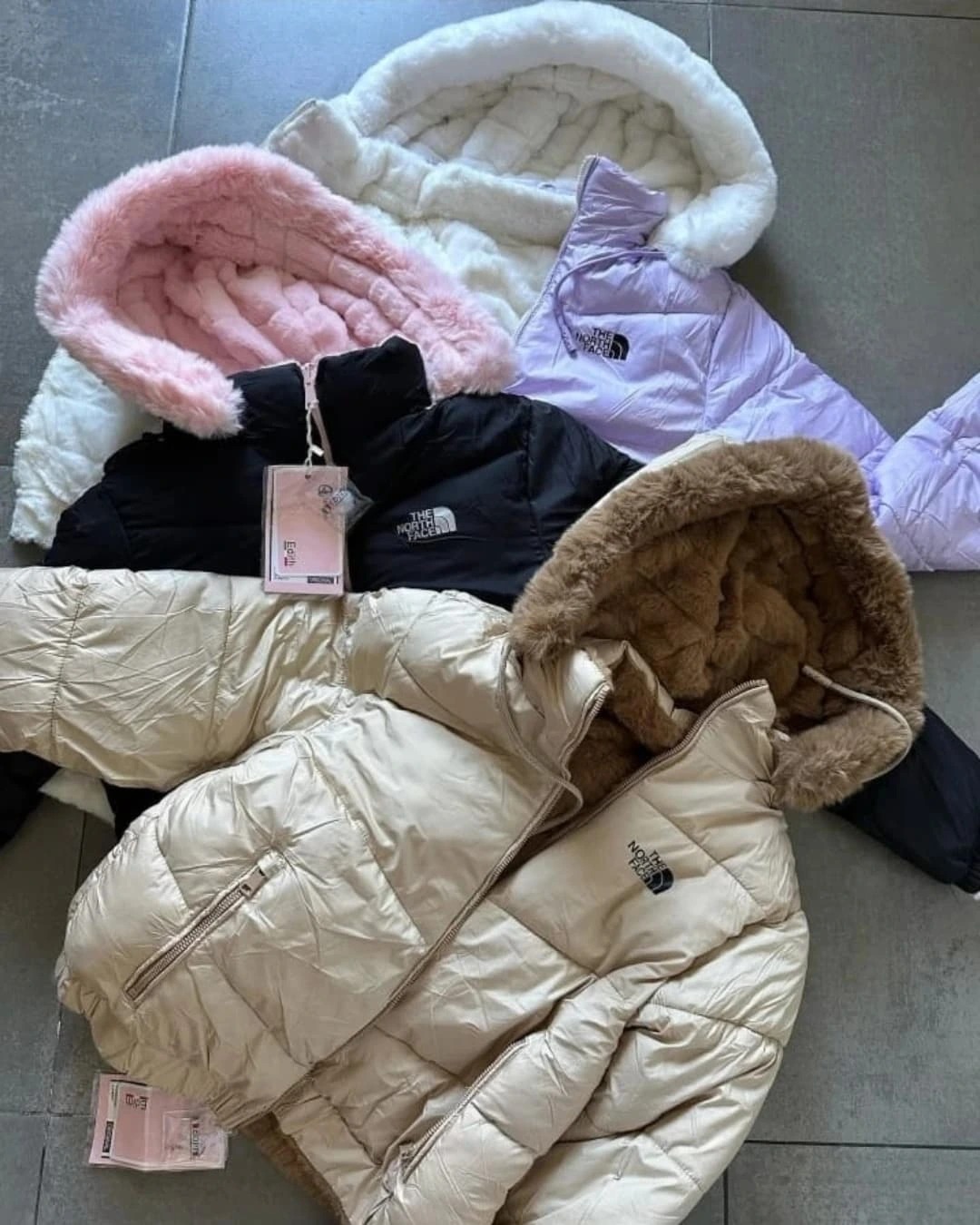 Women's Reversible Puffer Jacket - Two Face.