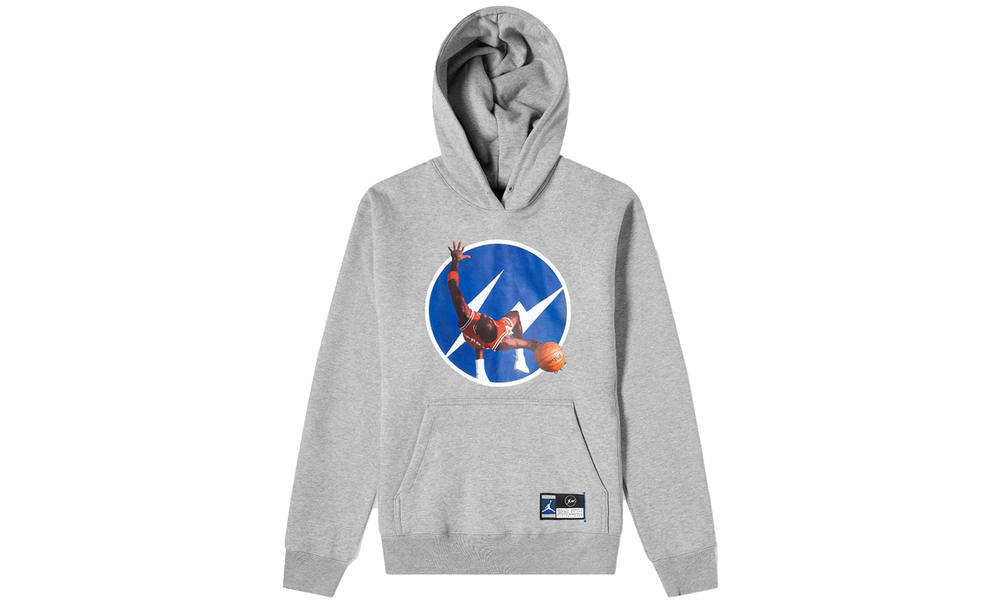 Fragment Image Pullover Hoodie 