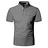 Men's Solid Color Short Sleeve Polo Shirt