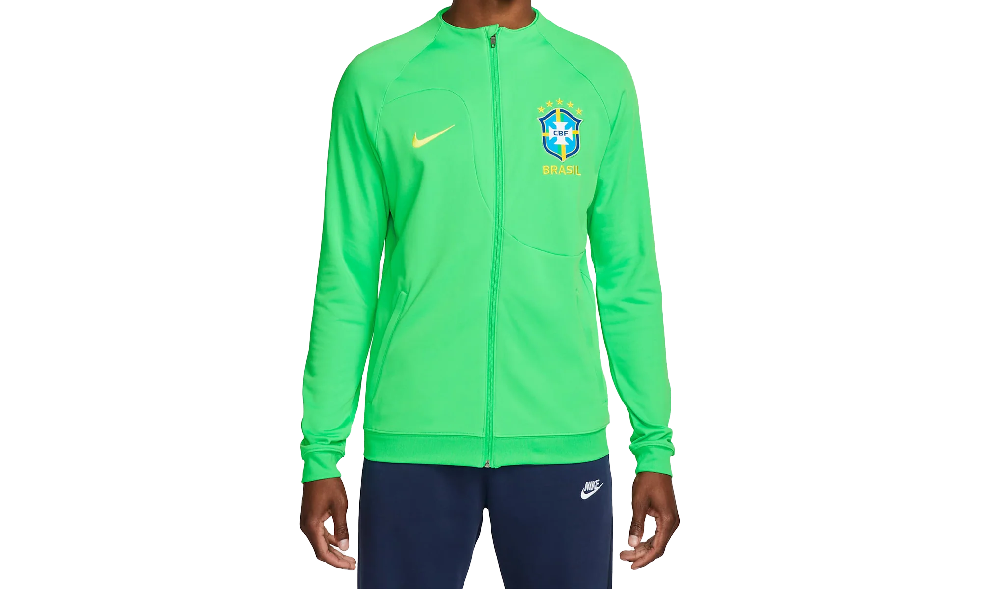 BRAZIL ACADEMY PRO KNIT SOCCER JACKET 