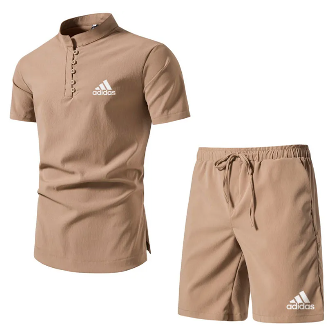 SHORTS MASCULINO VERÃO MANGA CURTA RESPIRÁVEL SPORTSWEAR.