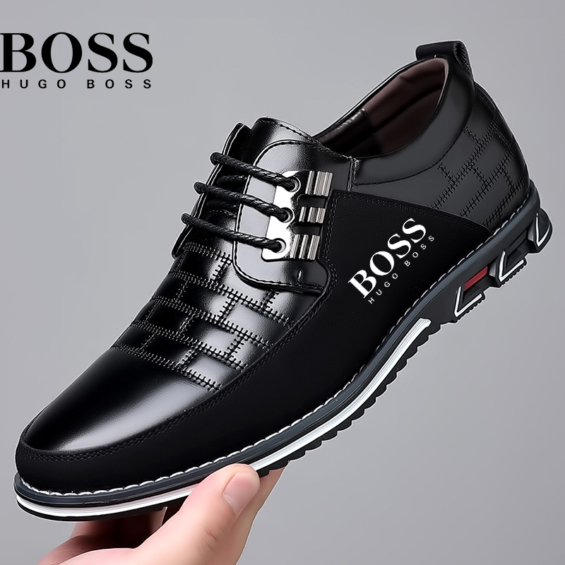 Casual leather shoes for men