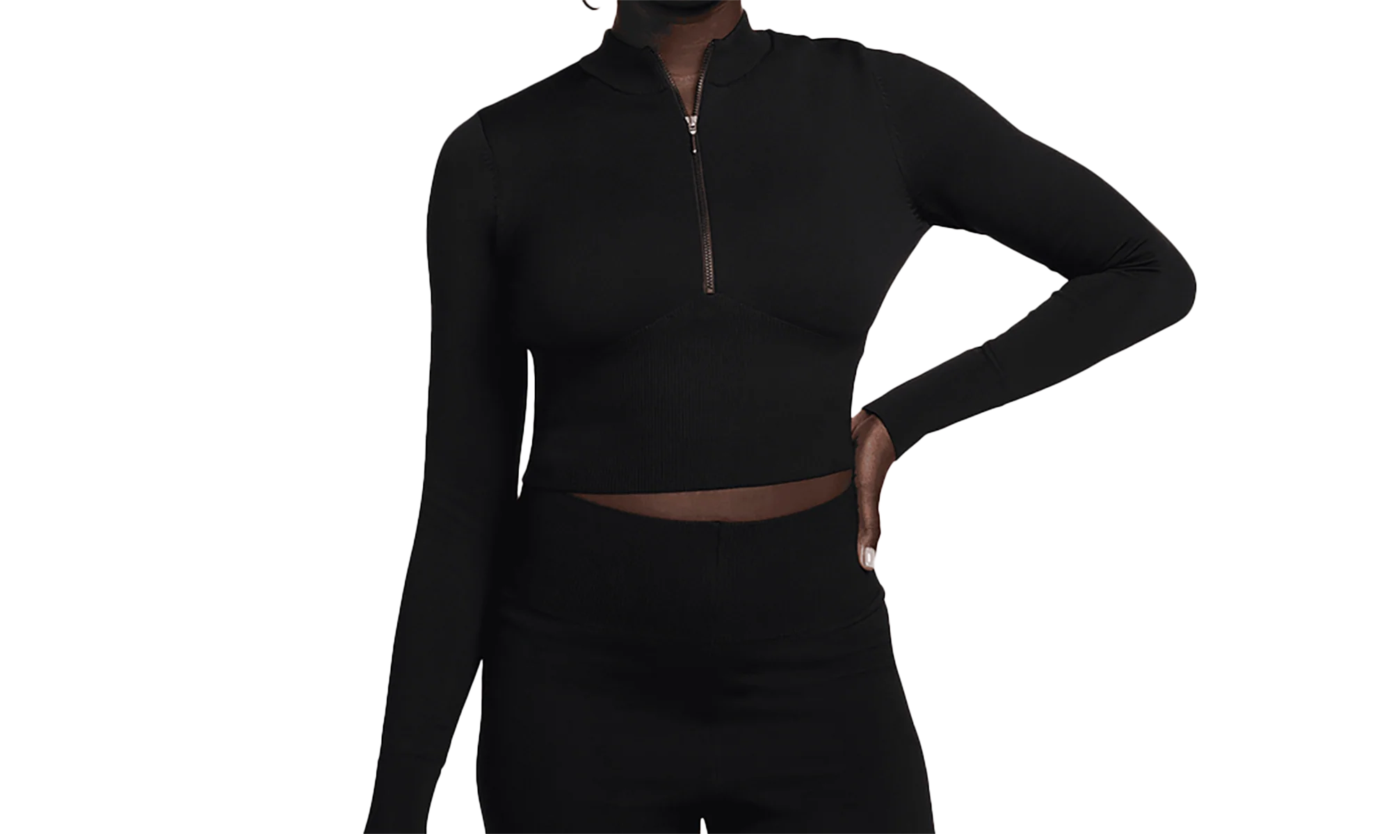 W NSW Chill Knit Slim LS Cropped Sweater 