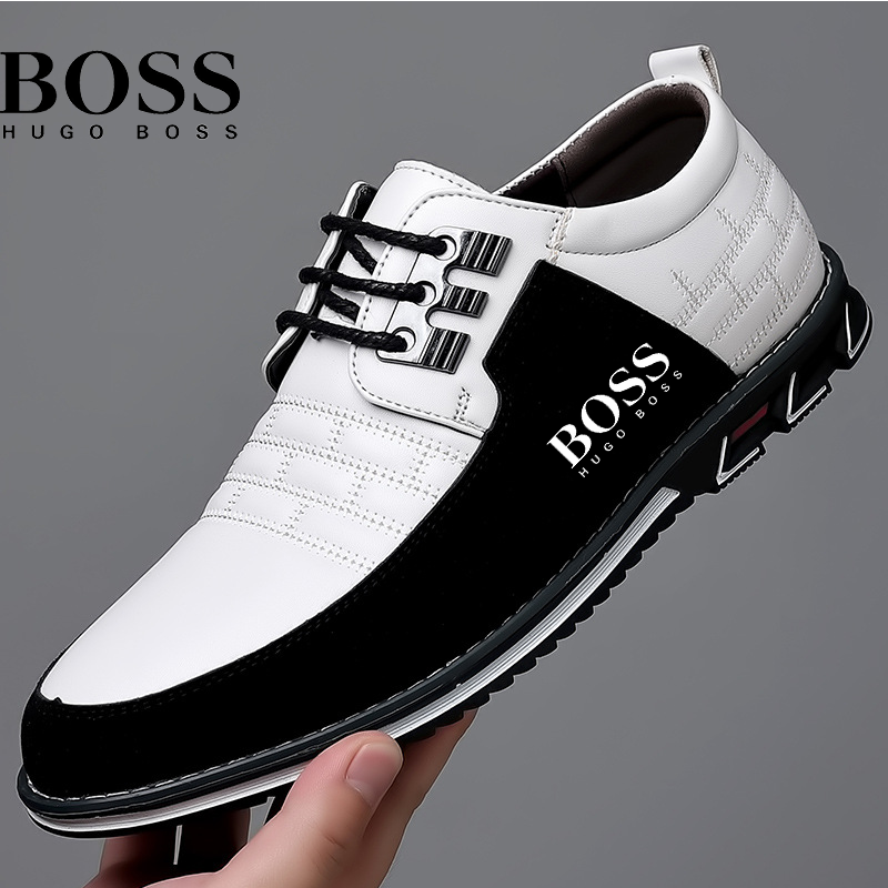 Casual leather shoes for men
