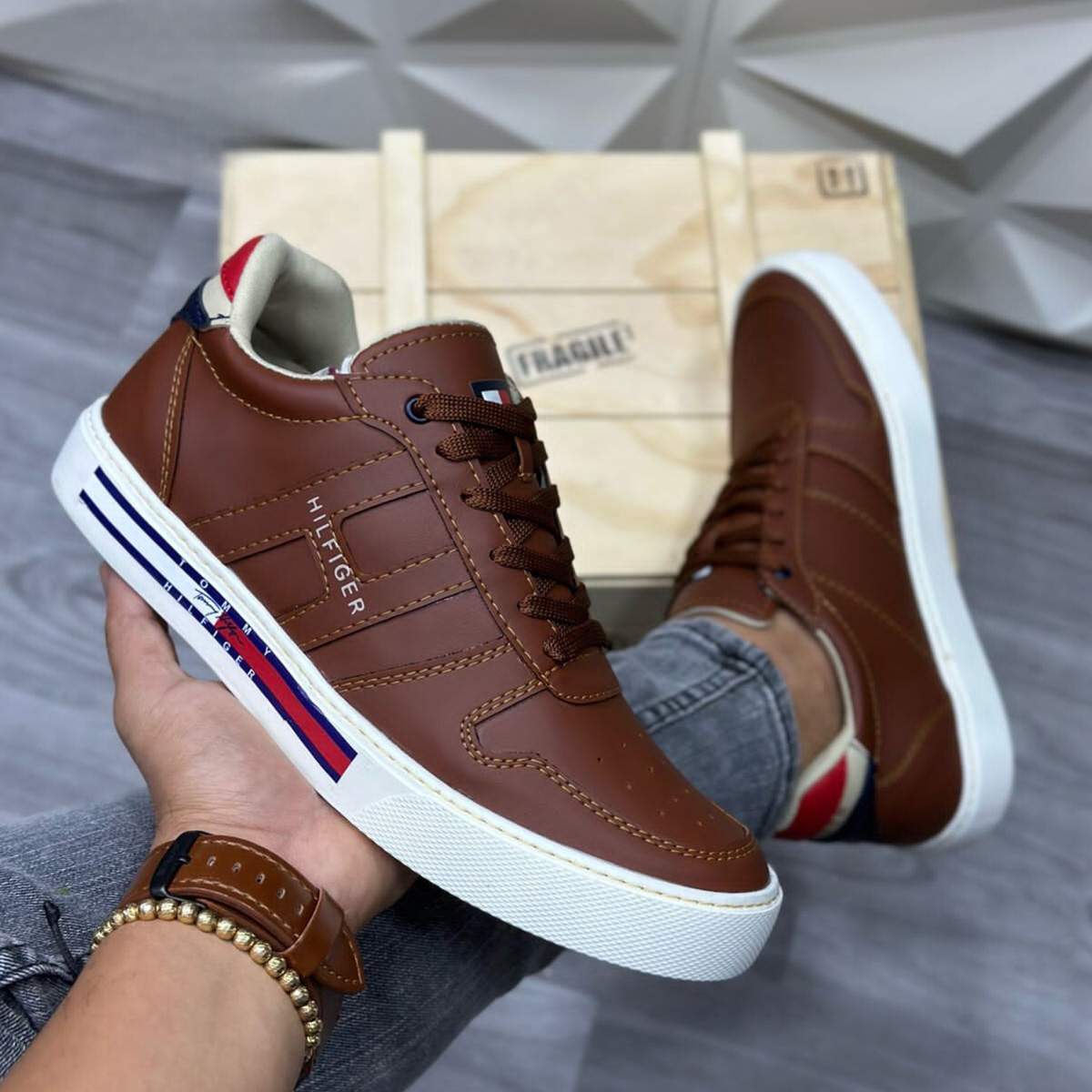 Męskie buty casual do noszenia na co dzień w pracy