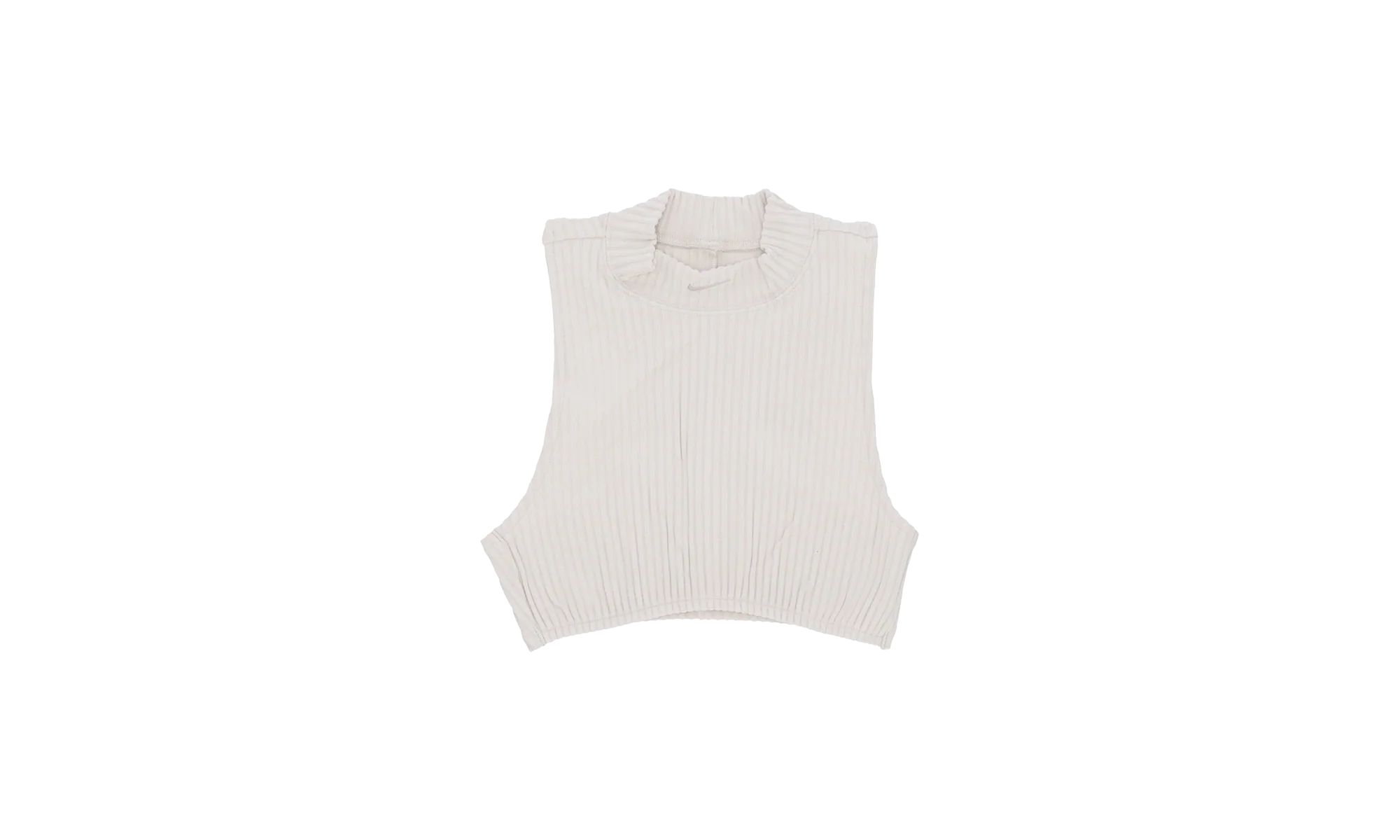W NSW Chill Knit Mock-Neck Ribbed Cropped Tank 