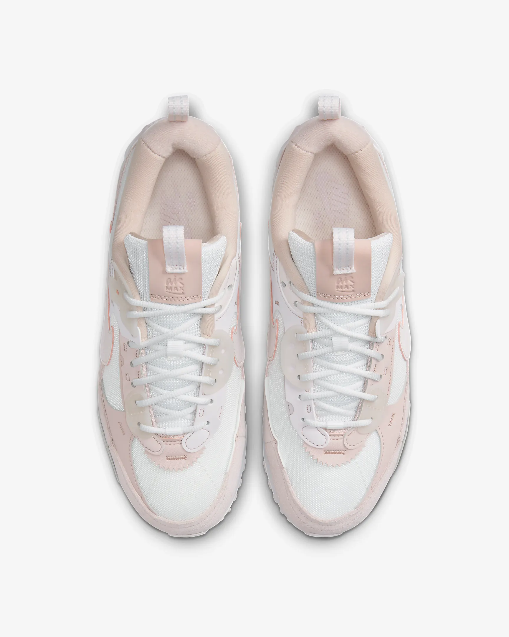 White Pink Sneakers