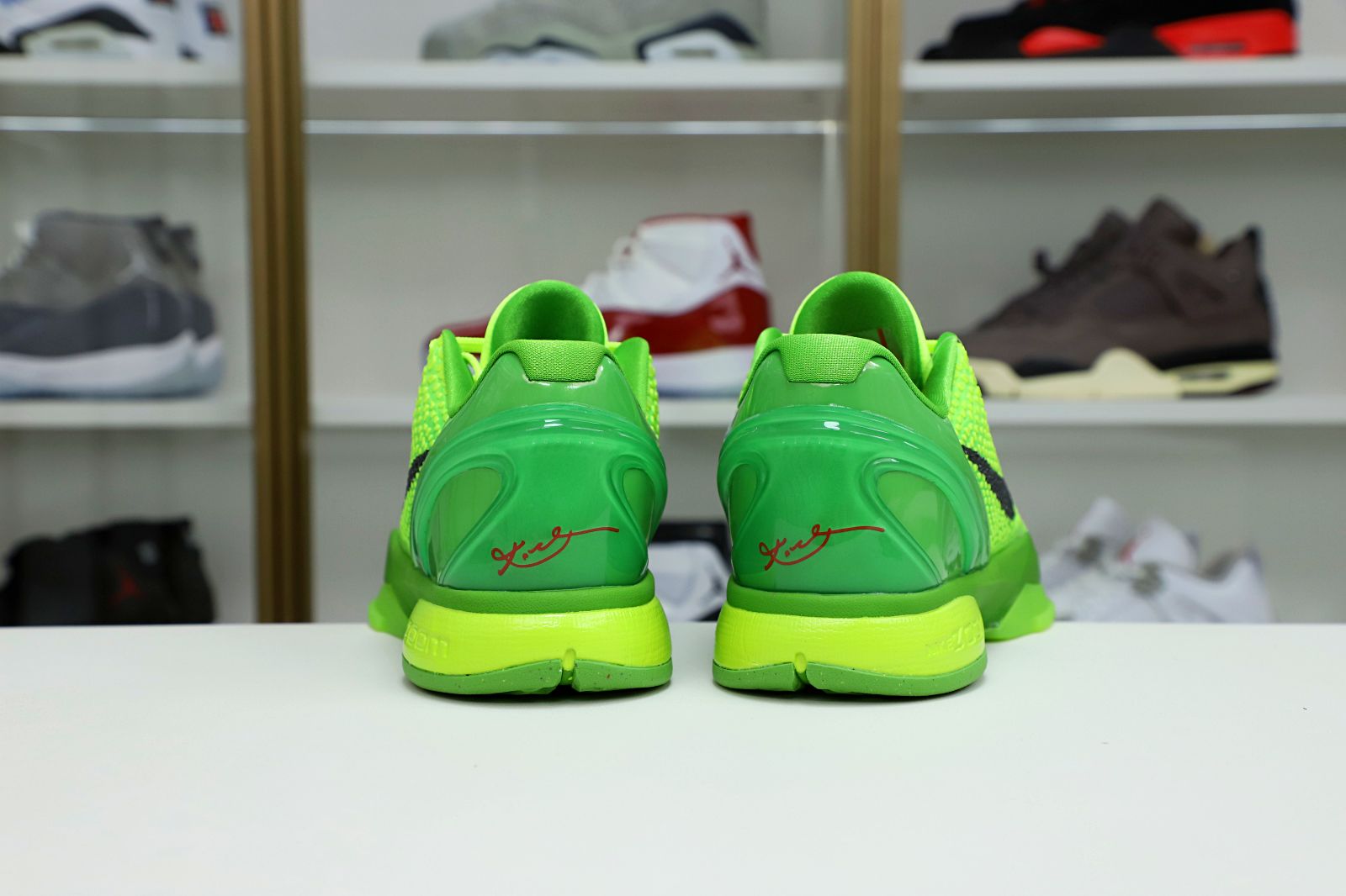 Kobe 6 Protro Grinch Sneakers