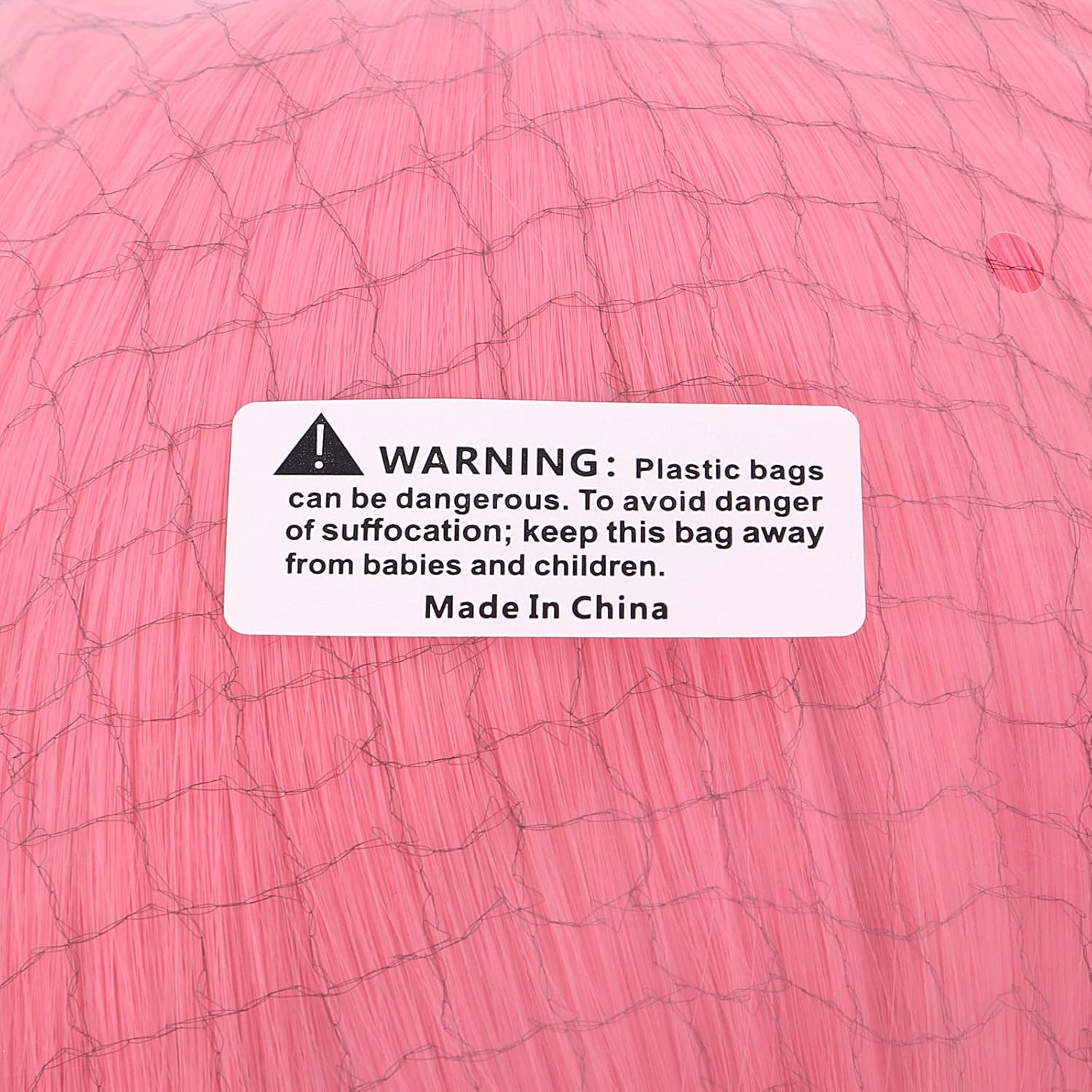 MapofBeauty 28-inch (70cm) Long Curly Hair Cosplay Wig (Pink)