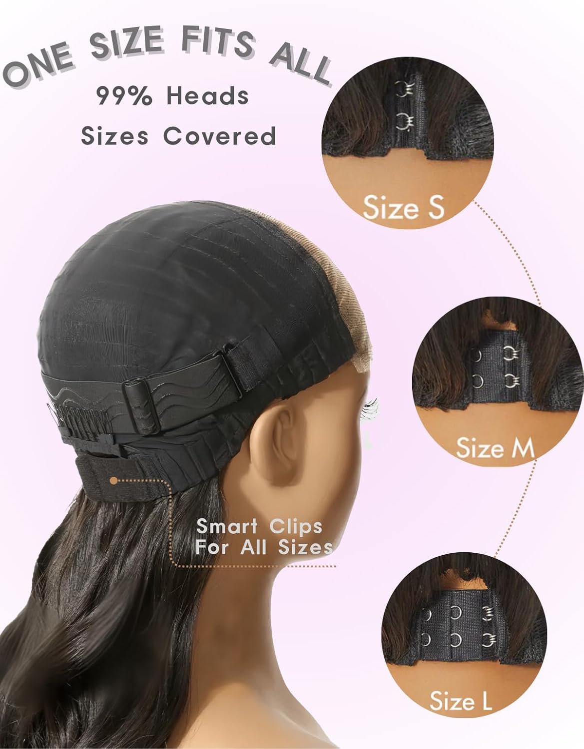 Glue-free, pre-cut, high-gloss, gradient deep wave lace front wig, 180mm density, 5x5mm HD lace closure, suitable for Black women, suitable for beginners, 24 inches.