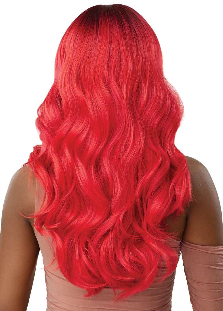 Outre Lace Front Wig - Perfect Hairline 13X6 - Atlas (3DR4/CHESTNUT OMBRE)