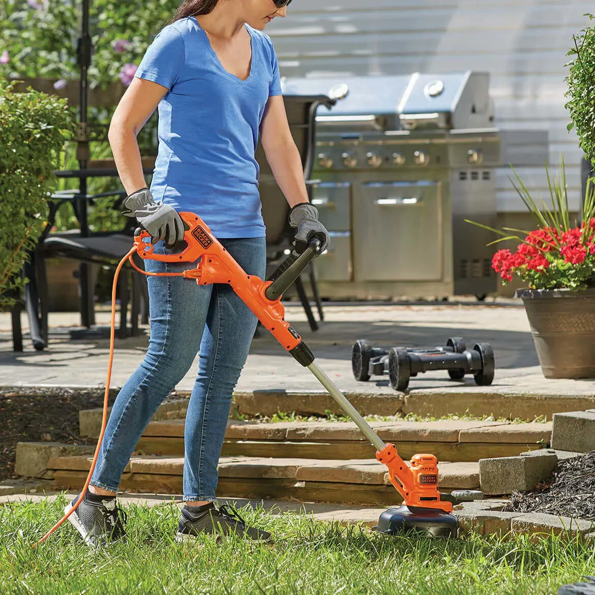 12-Inch 6.5-Amp 3-in-1 Compact Electric Lawn Mower