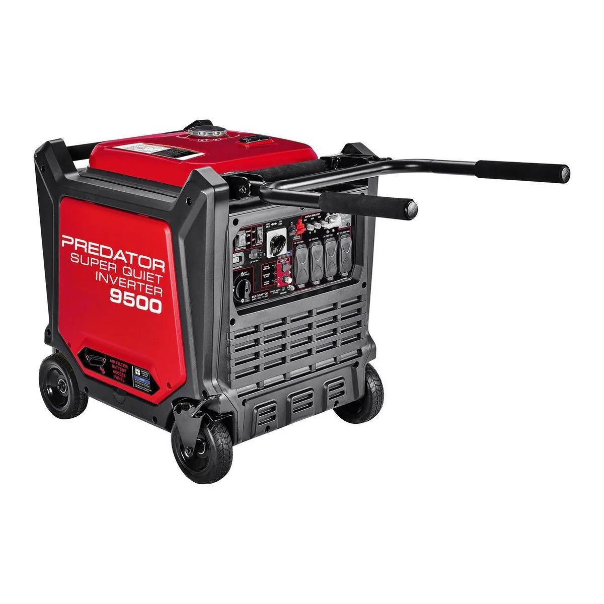 9500 Watt Super Quiet Inverter Generator With CO SECURE Technology