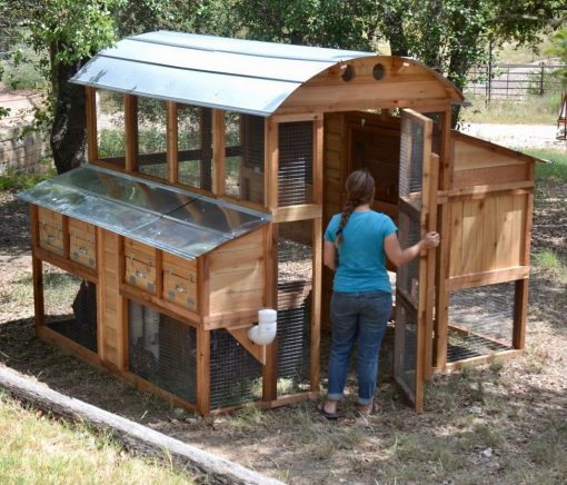 Walk-In Coop domed chicken house