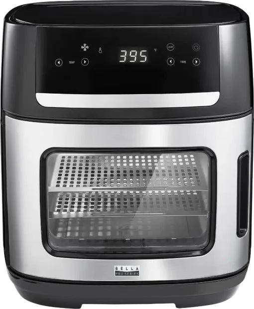 Bella Pro Series – 12.6-qt. Digital Air Fryer Oven – Stainless Steel