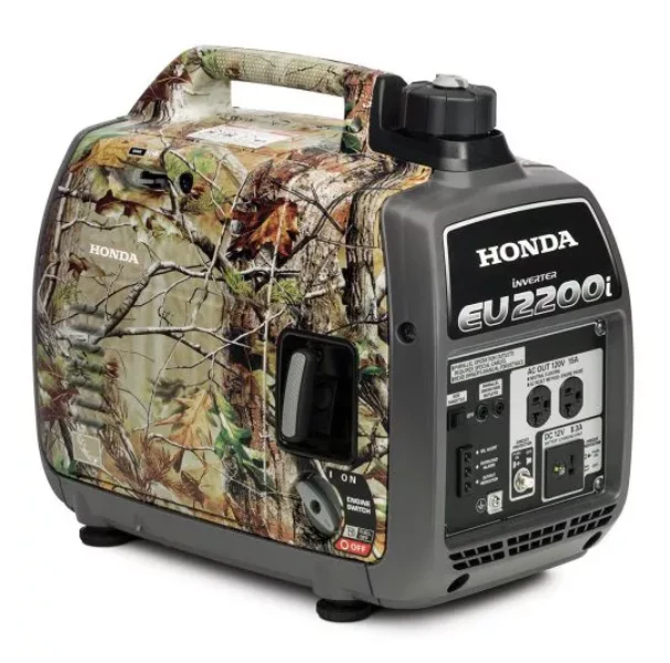 EU2200I-CAMO 2,200 Watt Inverter Super Quiet Generator w/ Realtree Wrap