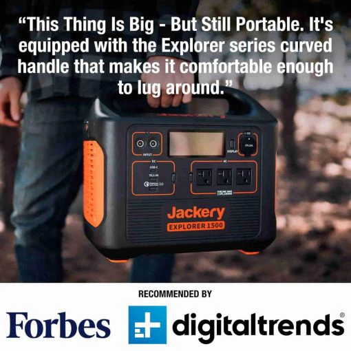 FLASH SALE – Jackery Explorer 1500 Portable Power Station