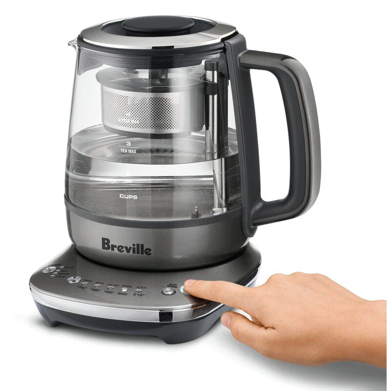 Breville 1.02 qt. Glass Electric Tea Kettle