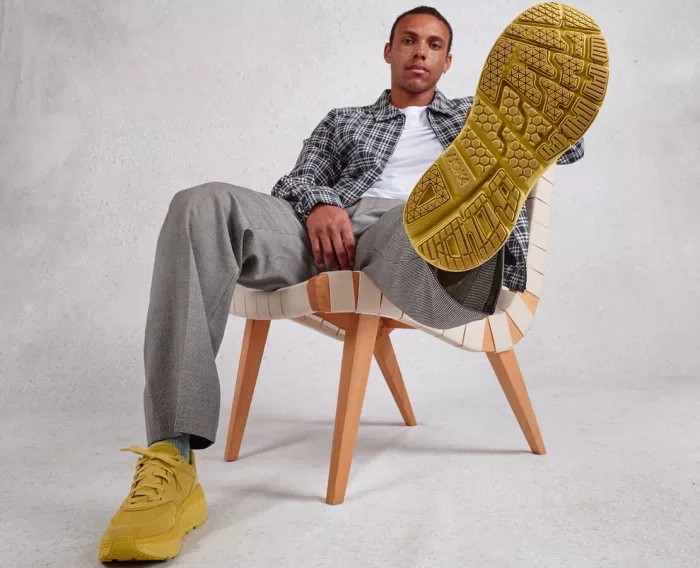 All Gender Bondi L Suede - Celery / Lima Bean