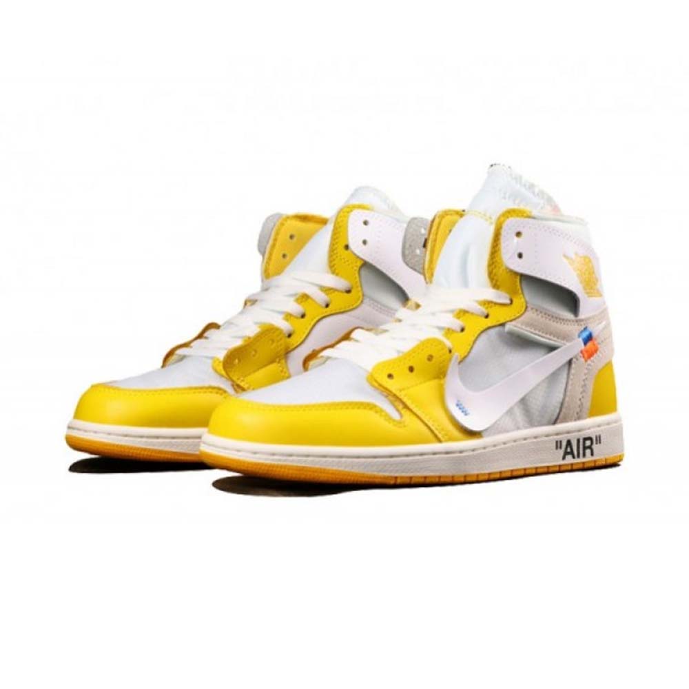 Off-White x Air Jordan 1 Retro High OG ‘Canary Yellow’ AQ0818-149