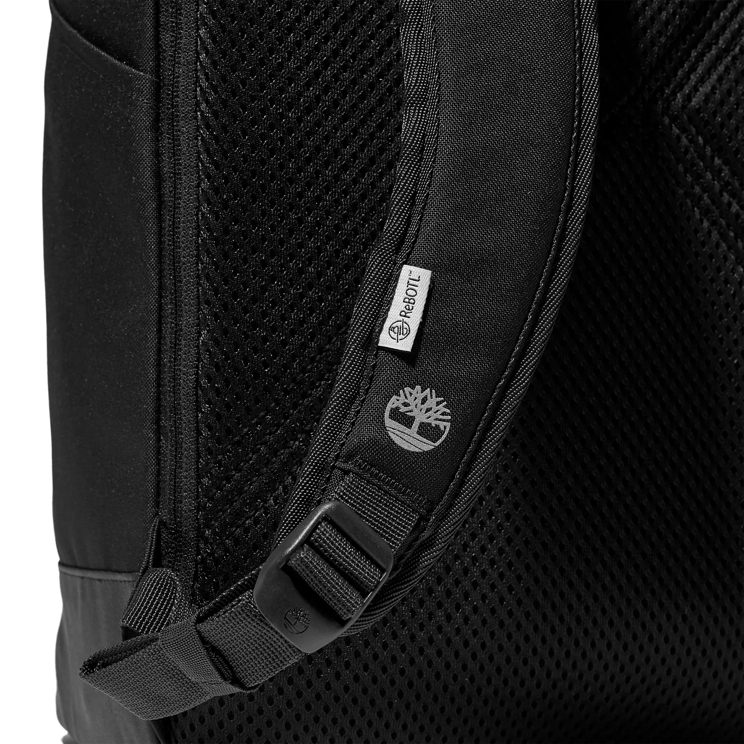 Tree-Logo Zip-Top Backpack