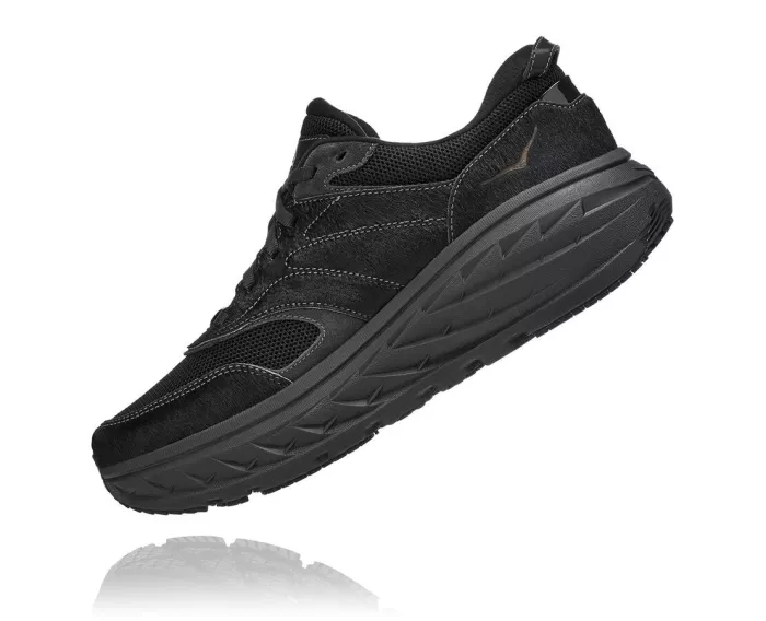 All Gender Hoka X Eg Bondi L - Black Cow Hair