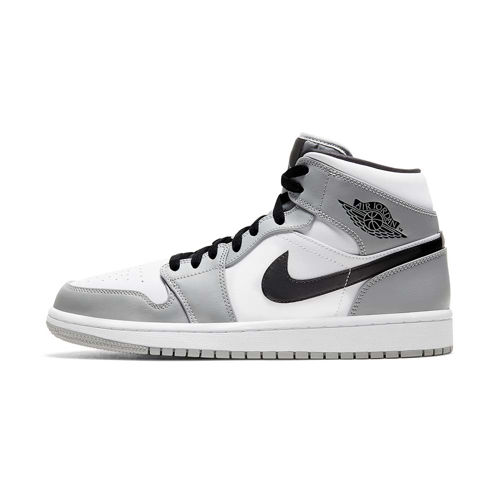 Air Jordan 1 Mid “Light Smoke Grey” 554724-092