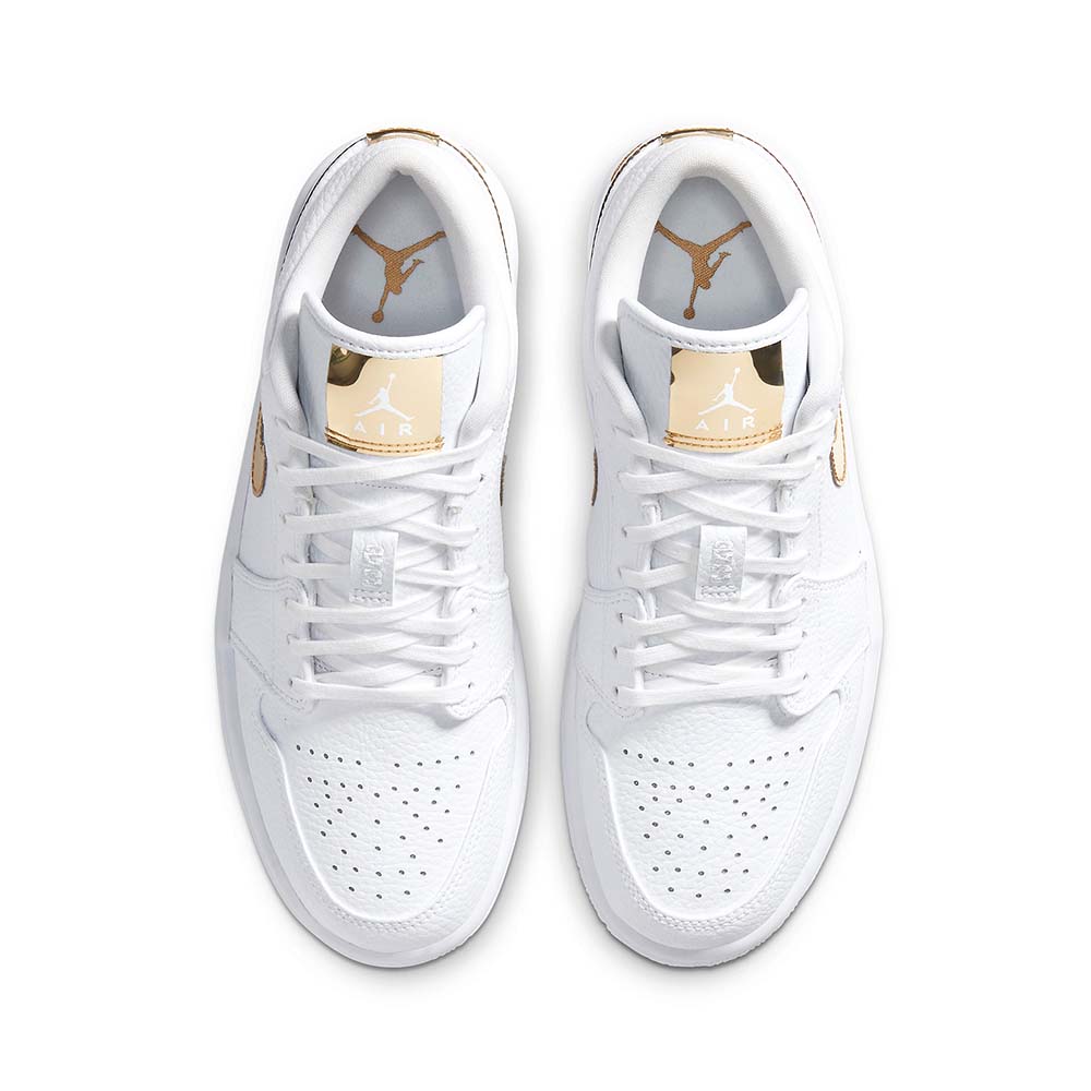 Air Jordan 1 Retro Low WMNS ‘White Metallic Gold’ CZ4776-100