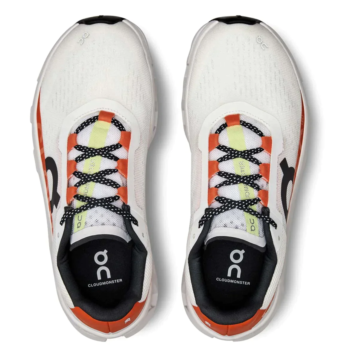 On Cloudmonster Undyed-White | Flame Women’s