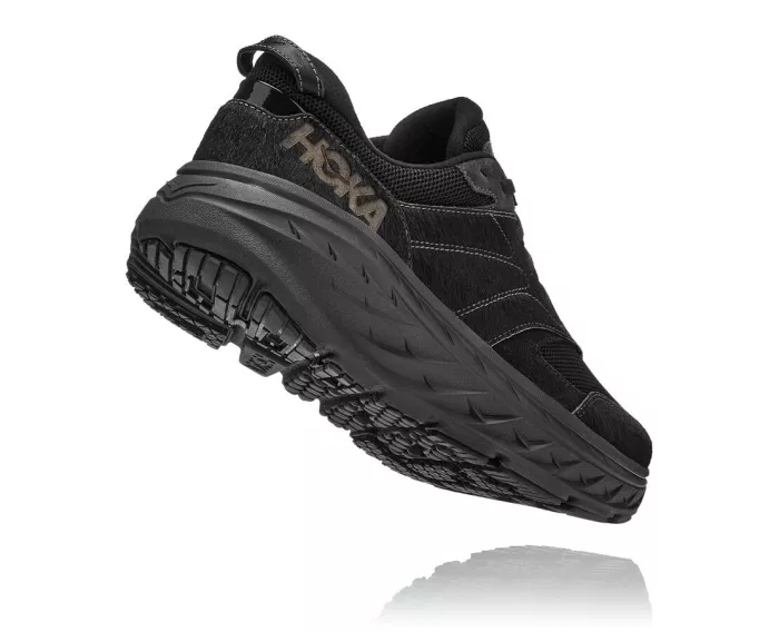 All Gender Hoka X Eg Bondi L - Black Cow Hair
