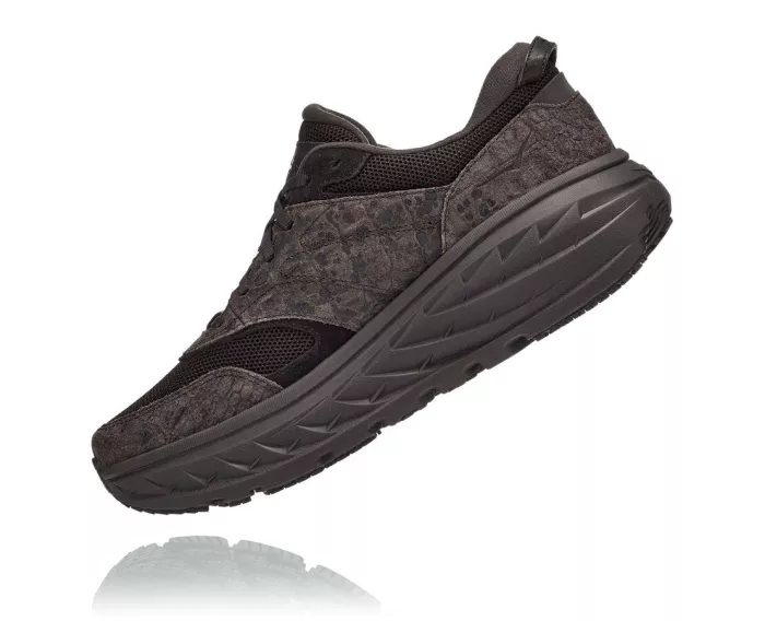 All Gender Hoka X Eg Bondi L - Brown Croc Print