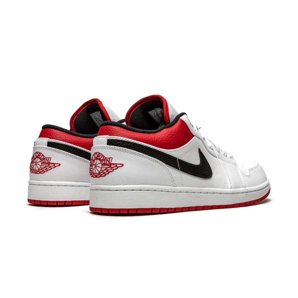 AIR JORDAN 1 LOW "White University Red Black" 553558-118