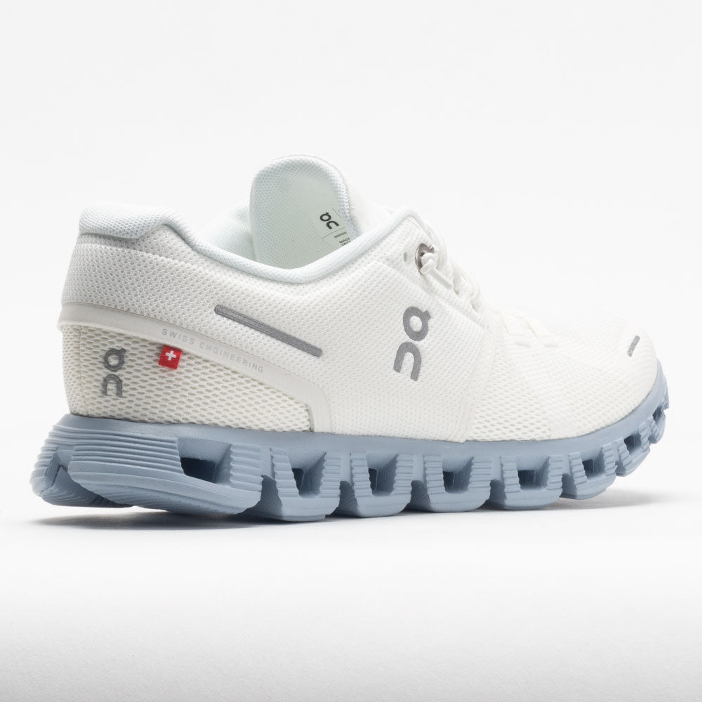 On Cloud 5 Women's White/Chambray