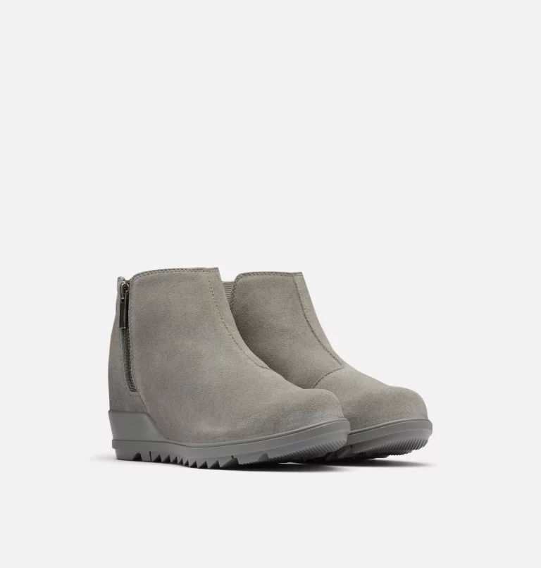 WOMEN'S EVIE ZIP WEDGE BOOTIE