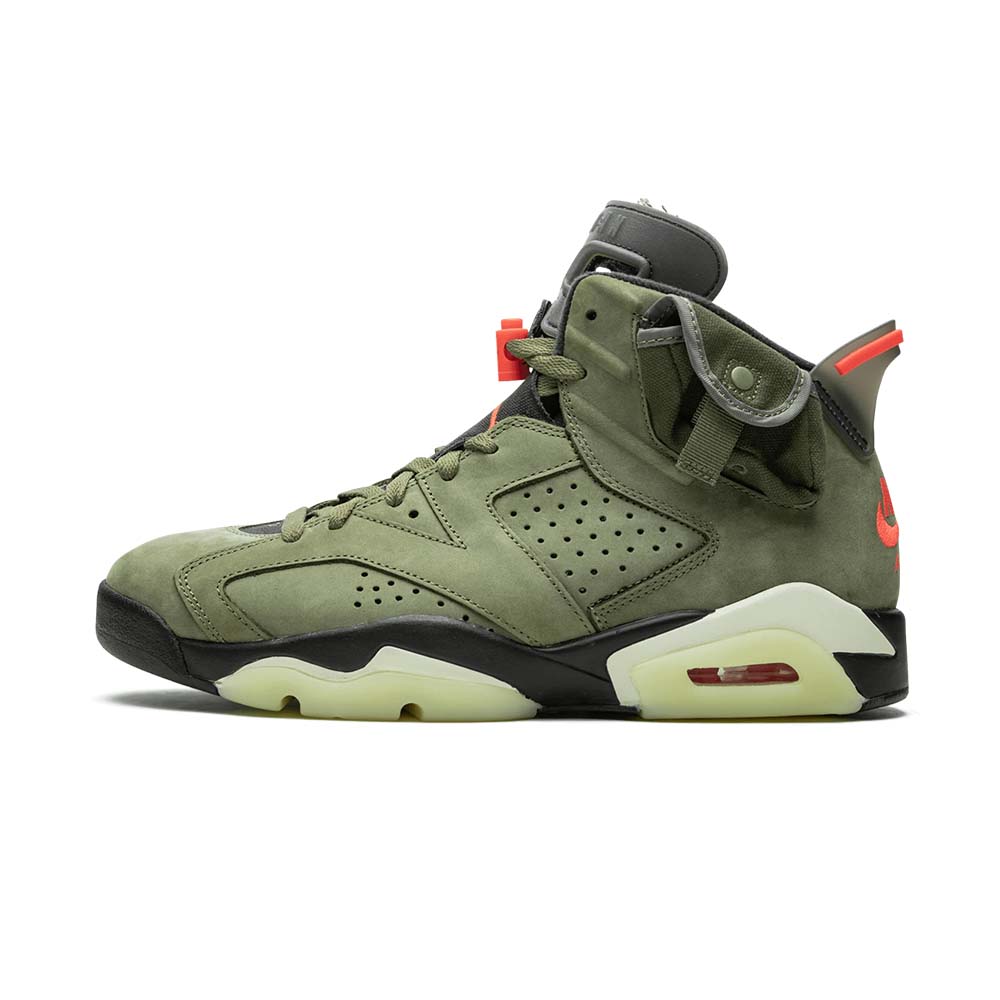 Travis Scott x Air Jordan 6 Retro ‘Olive’ CN1084-200