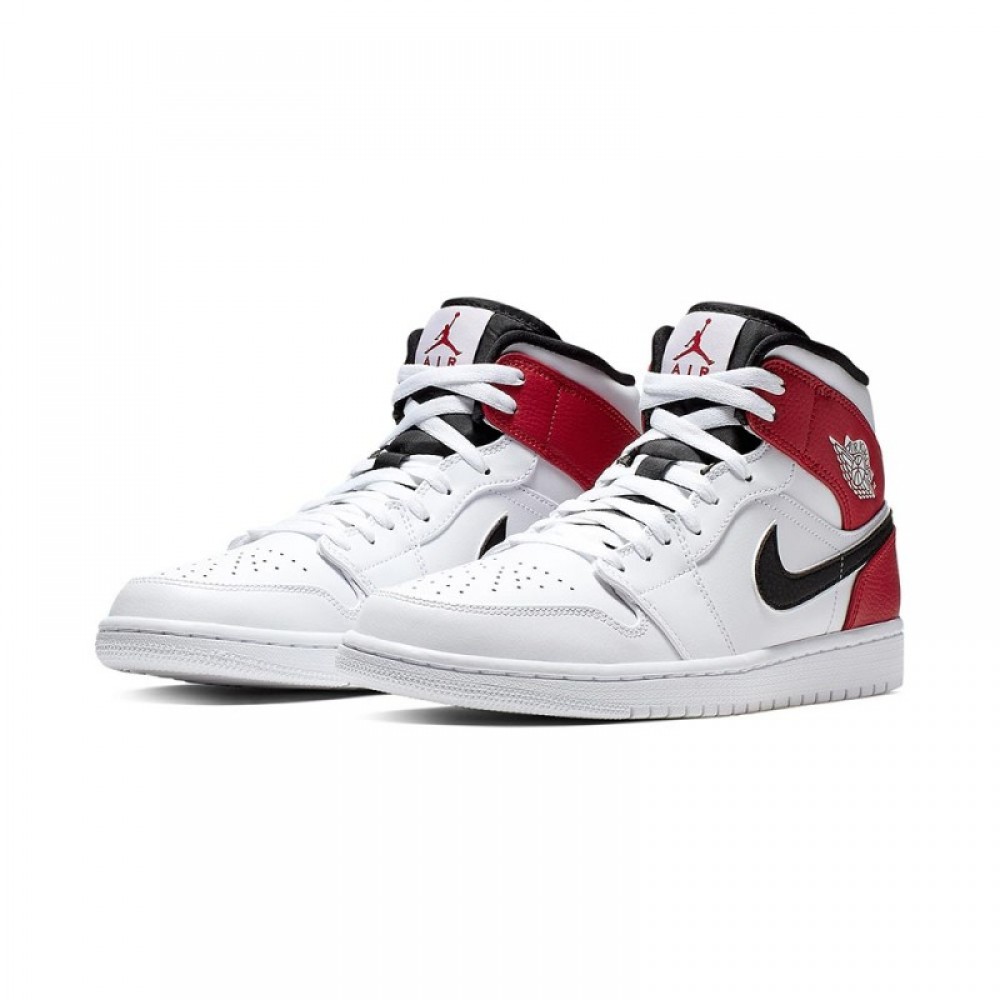 AIR JORDAN 1 MID ‘WHITE CHICAGO’ 554724-116