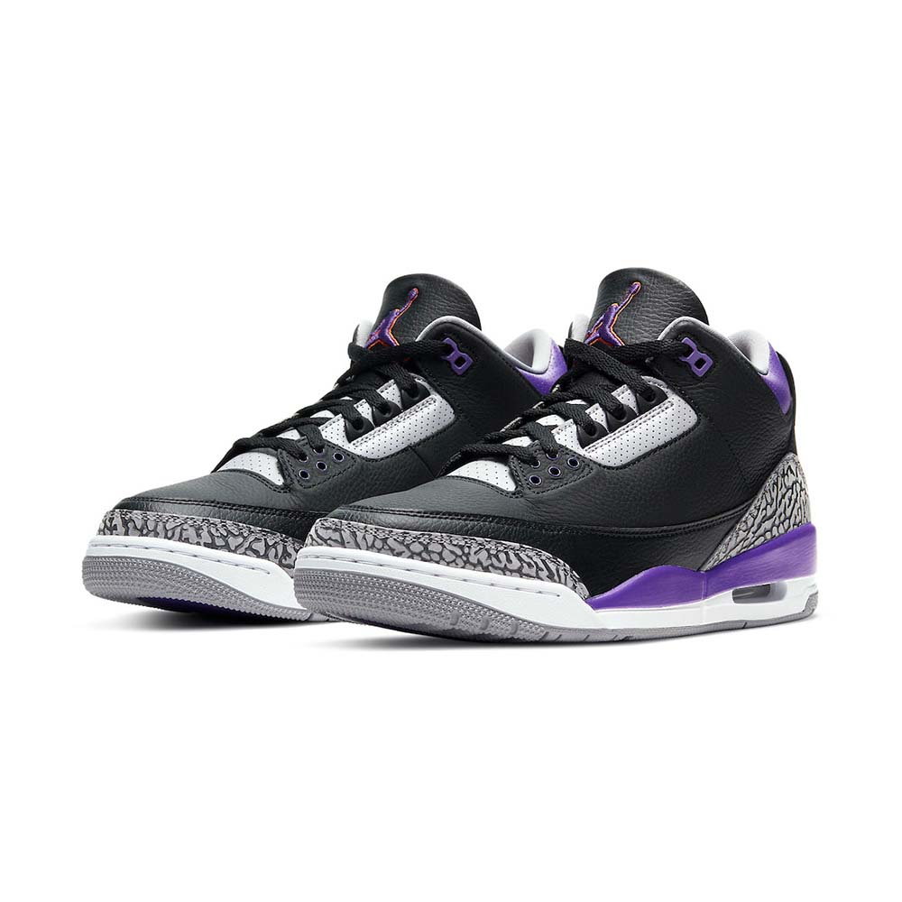 Air Jordan 3 Retro ‘Court Purple’ CT8532-050 CT8532-050