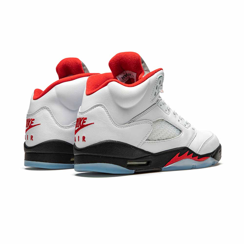 Youth Air Jordan 5 Retro GS “Fire Red Silver Tongue” 440888-102