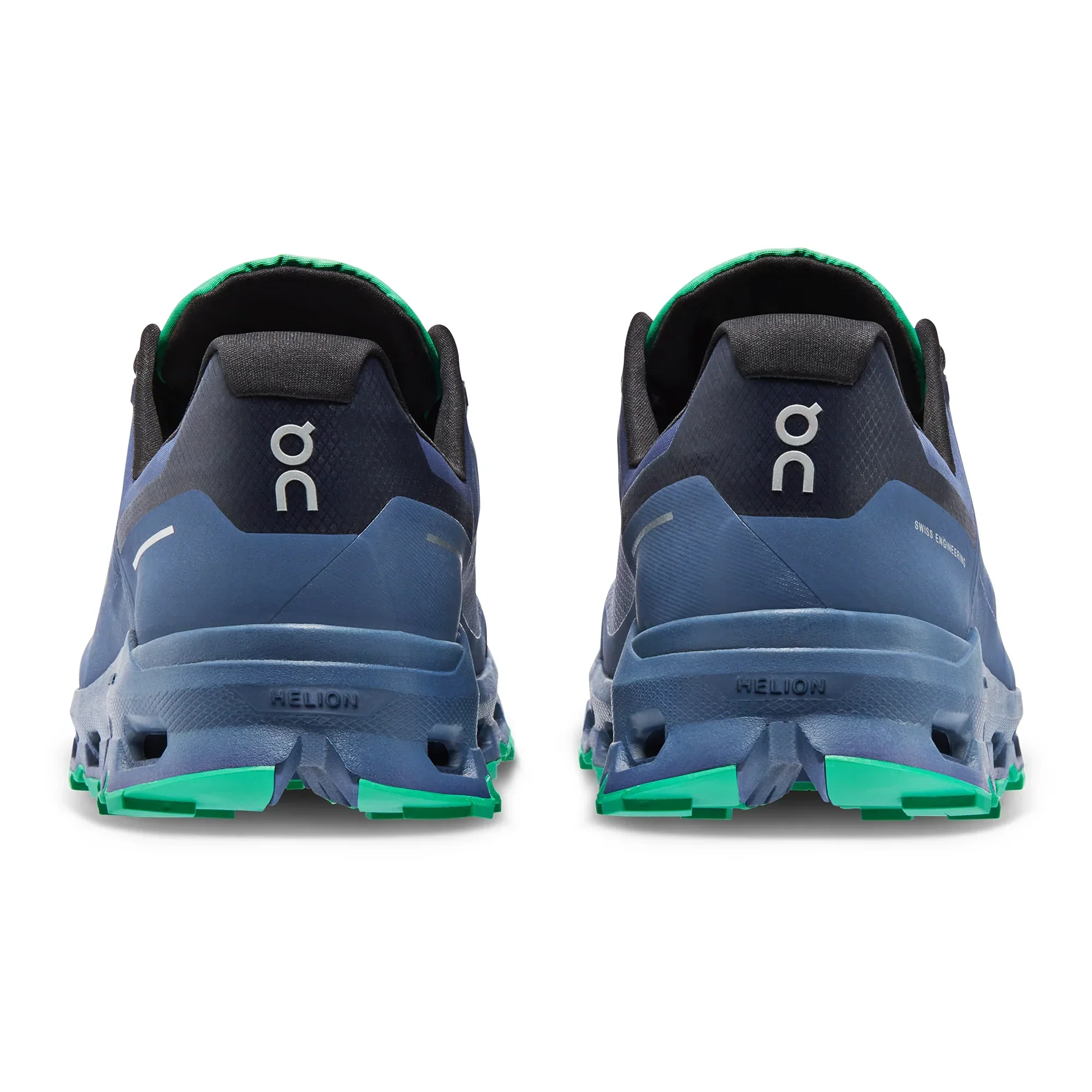 On Cloudvista Waterproof Metal | Denim Men's